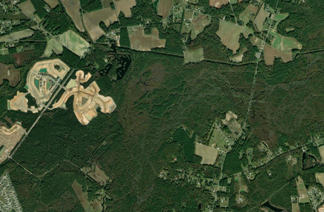 Aerial view of Horry County